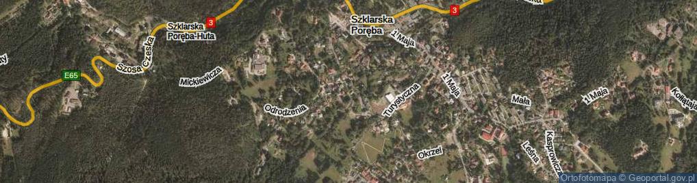 Zdjęcie satelitarne Stroma ul.